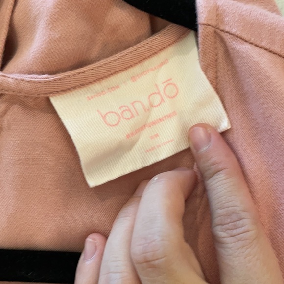 Ban.do jumpsuit pink small medium play suit - Picture 5 of 7